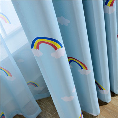 Rainbow Children Boys And Girls Bedroom Den Blackout Curtain