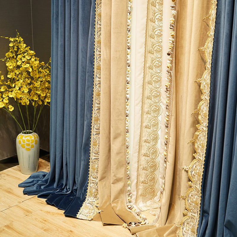 Water-soluble Embroidered Curtain