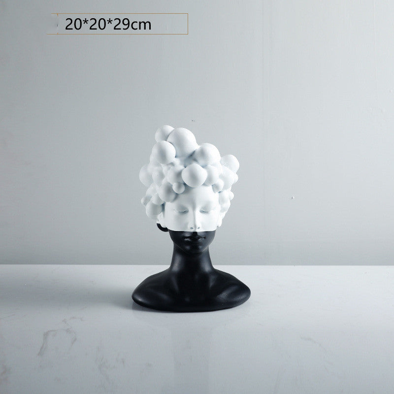 Abstract Woman Decorative Vase