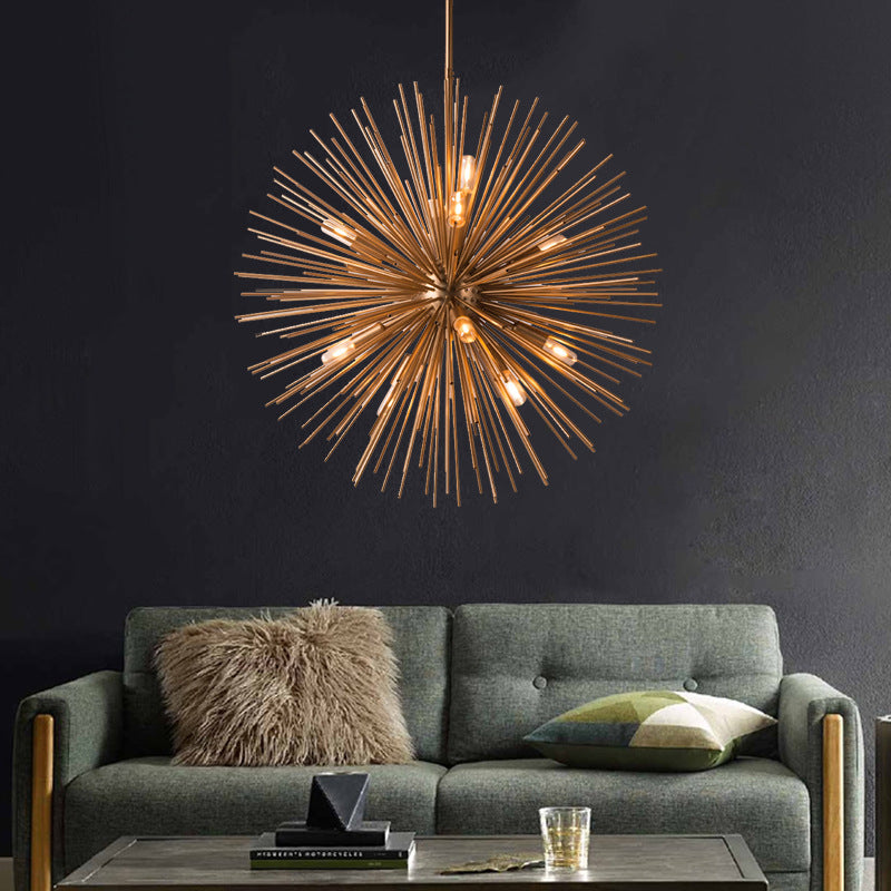 Geometric Round Chandelier