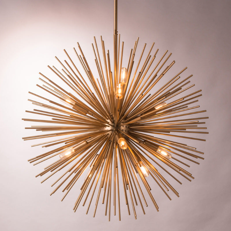 Geometric Round Chandelier