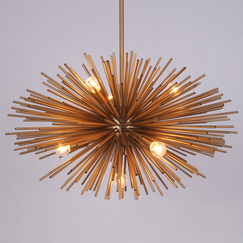 Geometric Round Chandelier