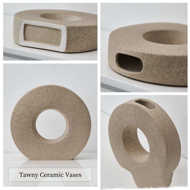 Minimalist Decorative Ceramic Vase
