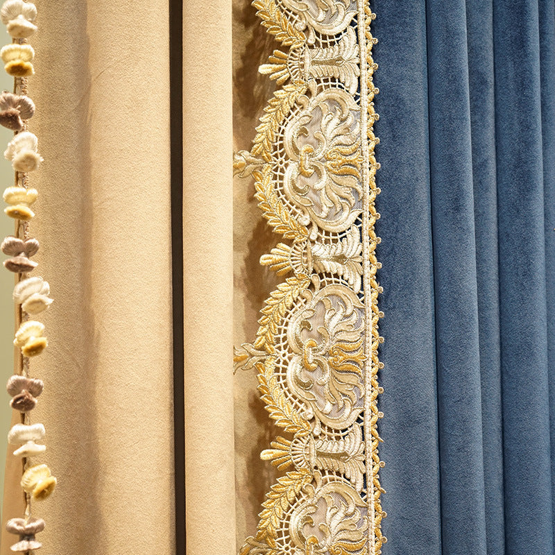 Water-soluble Embroidered Curtain