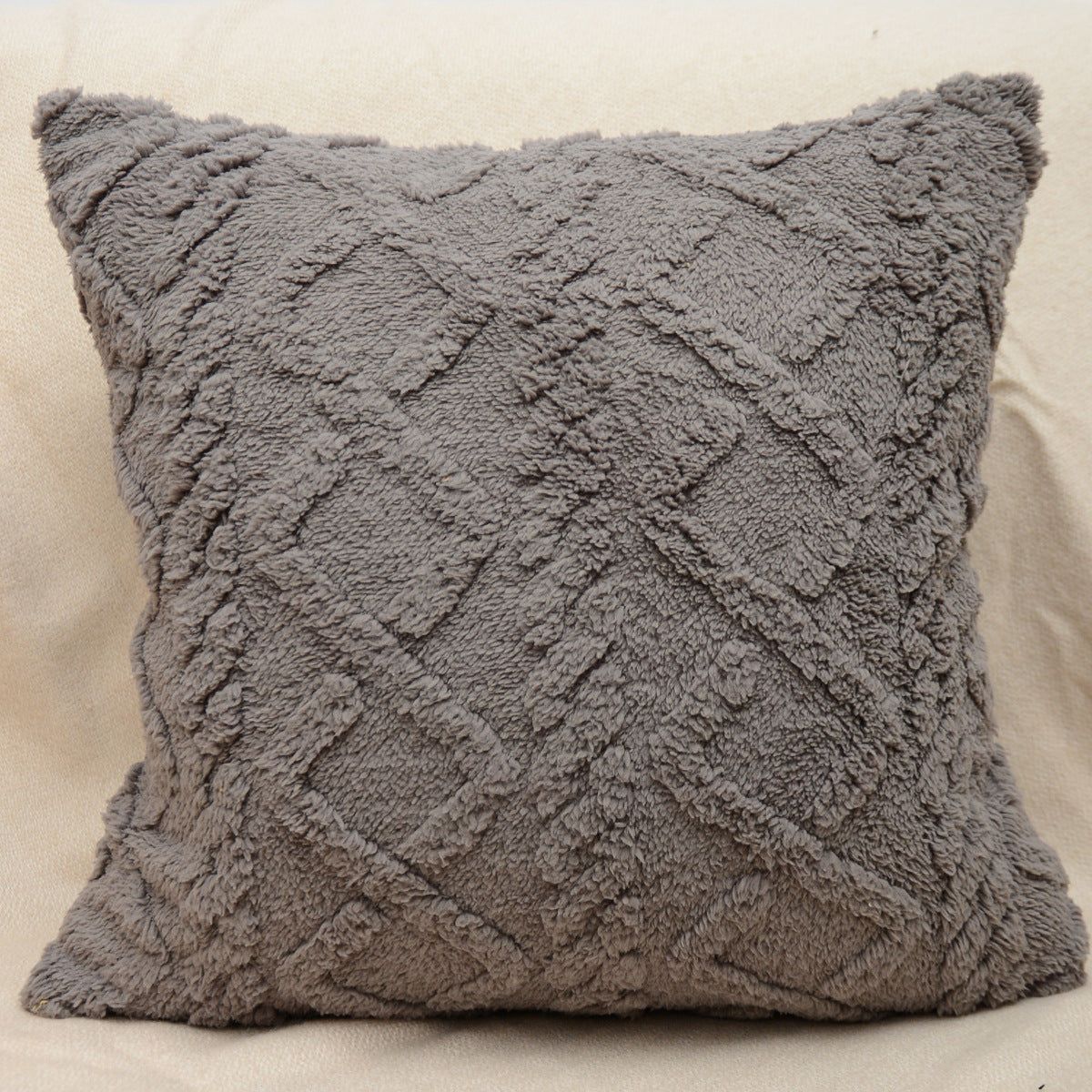 Plush Cushion Cover