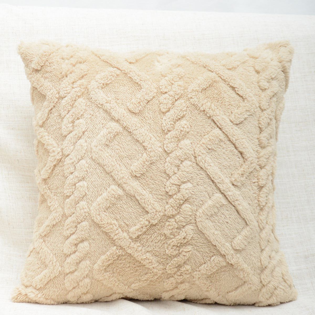 Plush Cushion Cover