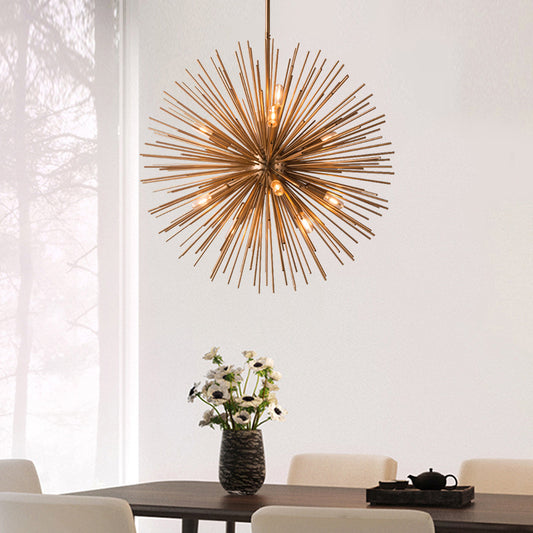 Geometric Round Chandelier