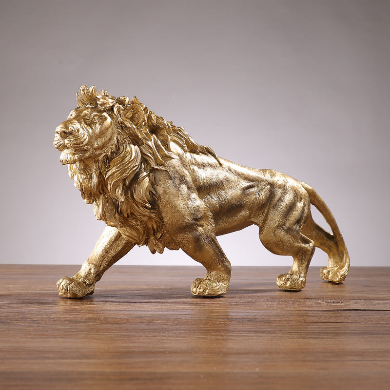 Modern Lion Decor Ornament