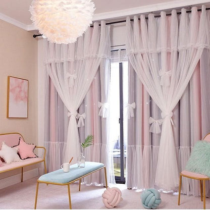 Princess Wind Bedroom Blackout Curtains