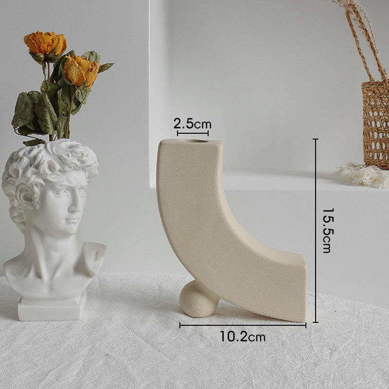 Minimalist Ceramic Decor Vase