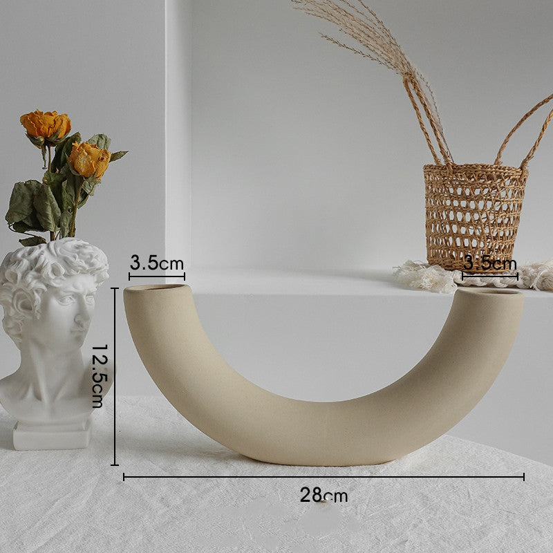 Minimalist Ceramic Decor Vase