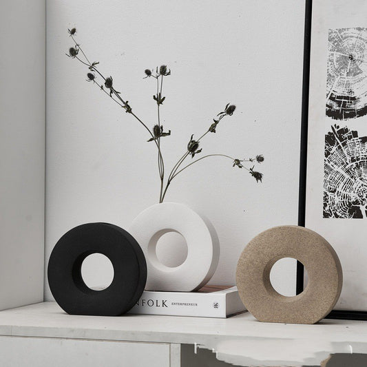 Minimalist Decorative Ceramic Vase