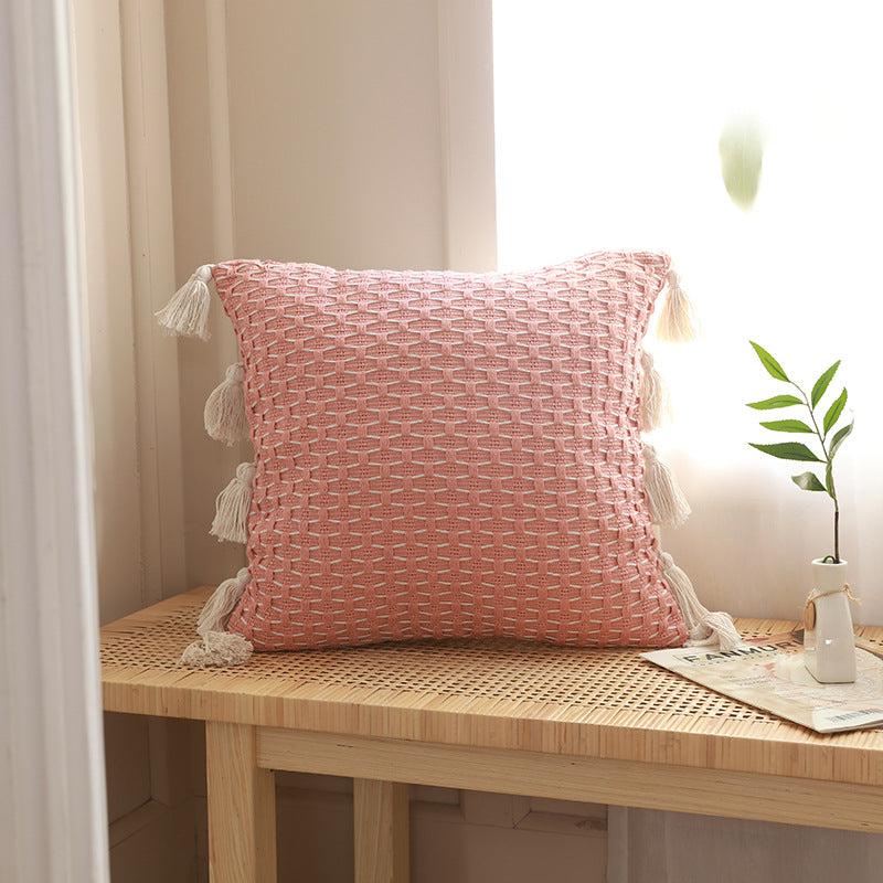 Knitted Cushion Cover