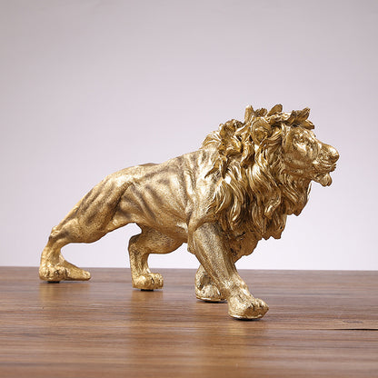 Modern Lion Decor Ornament