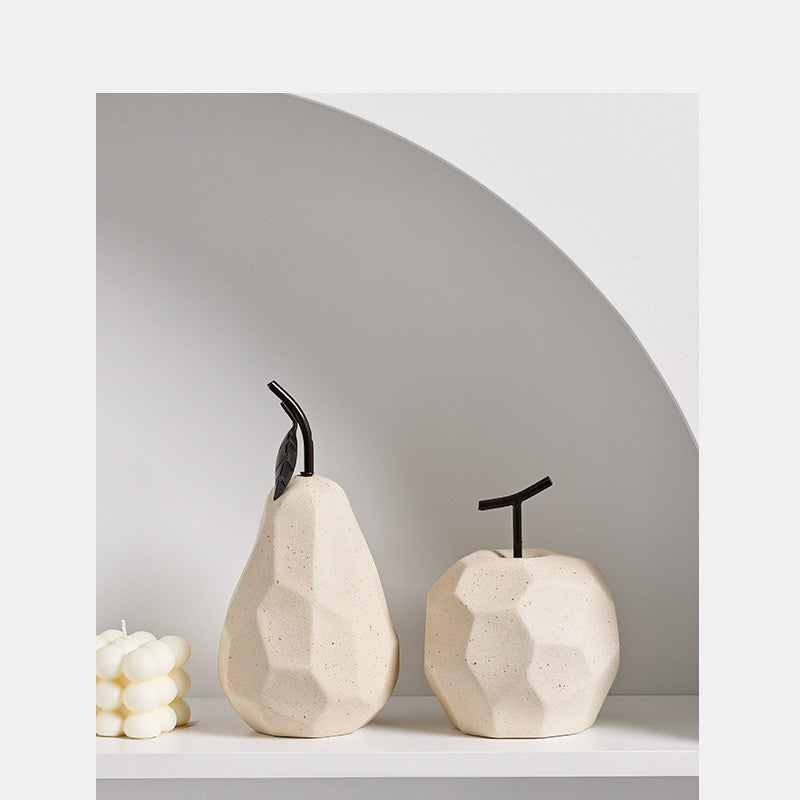 Nordic Ceramic Fruit Decor