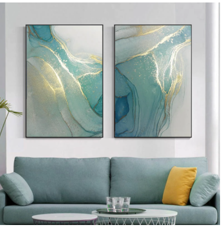 Abstract Liquid Wall Art