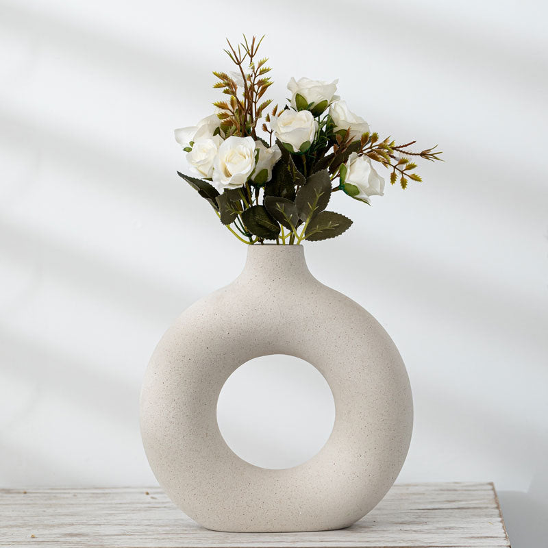 Ceramic Circular Vase