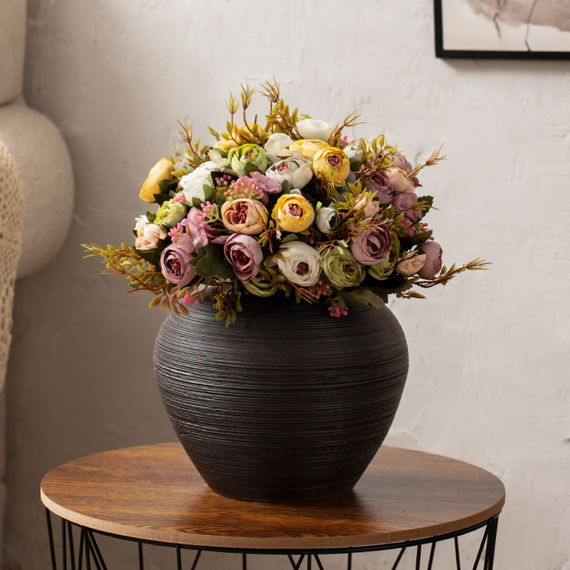 Modern Brown Ceramic Vase