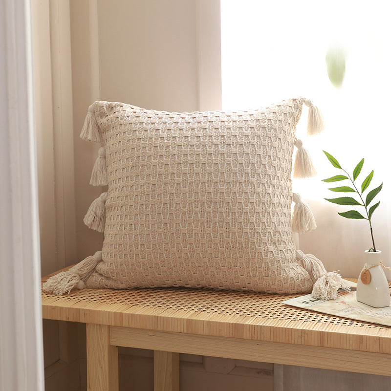 Knitted Cushion Cover