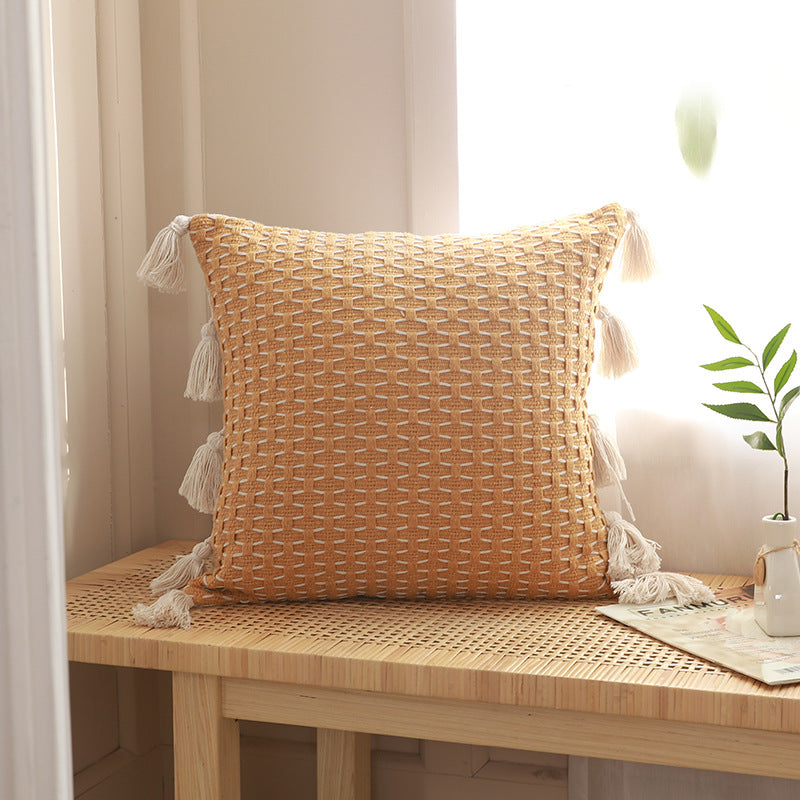 Knitted Cushion Cover