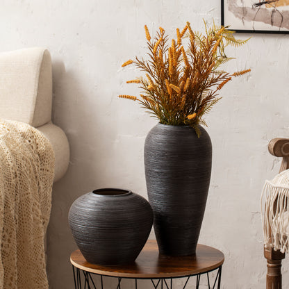 Modern Brown Ceramic Vase