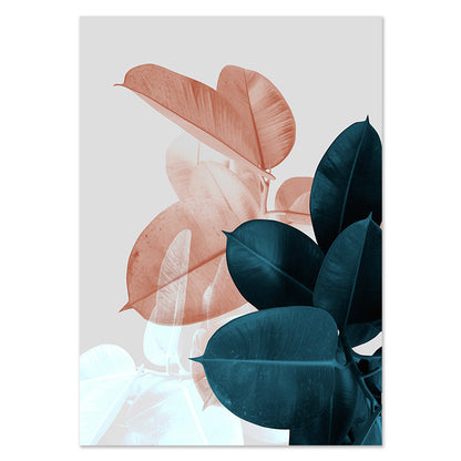 Printed Nordic Foliage Wall Art