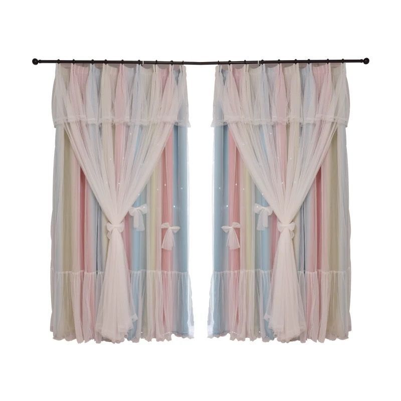 Princess Wind Bedroom Blackout Curtains