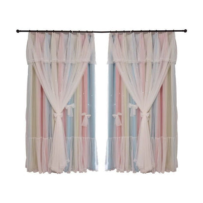 Princess Wind Bedroom Blackout Curtains