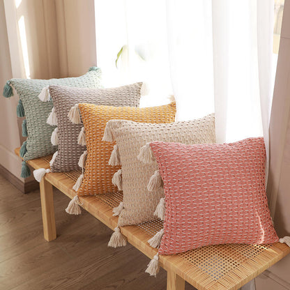 Knitted Cushion Cover