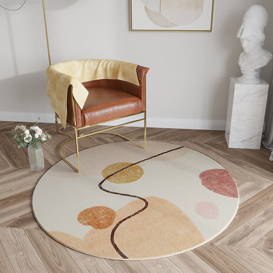 Minimalist Round Rug