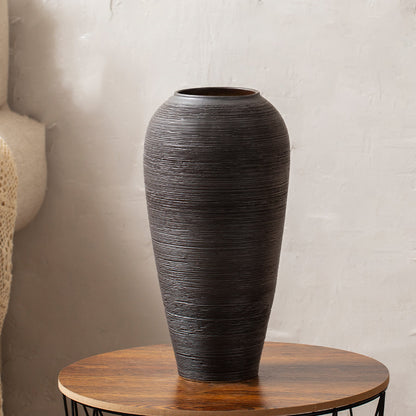 Modern Brown Ceramic Vase