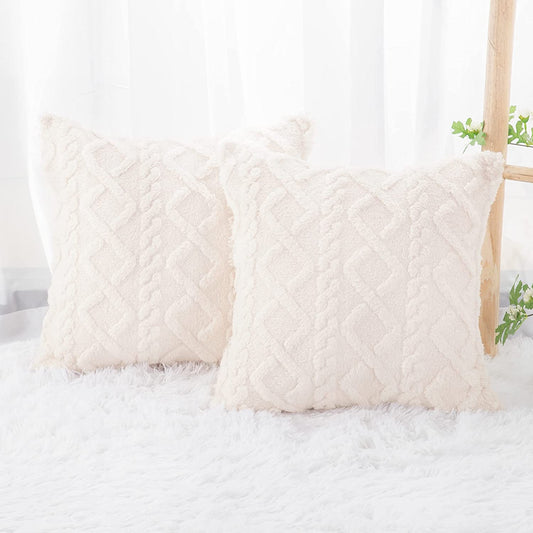 Plush Cushion Cover