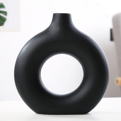 Ceramic Circular Vase