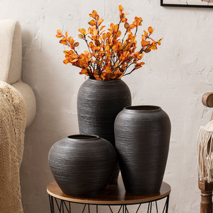 Modern Brown Ceramic Vase