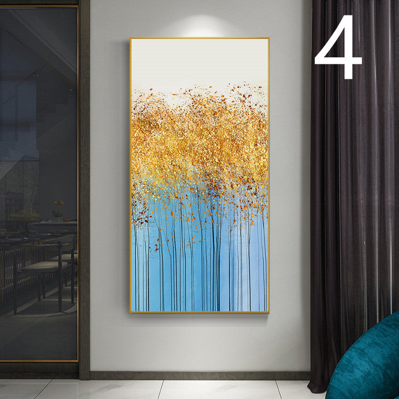 Golden Tree Wall Art